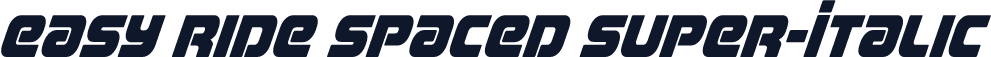 Easy Ride Spaced Super-Italic