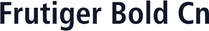 Frutiger Bold Cn