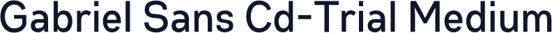 Gabriel Sans Cd-Trial Medium