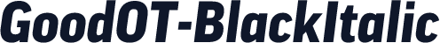 GoodOT-BlackItalic