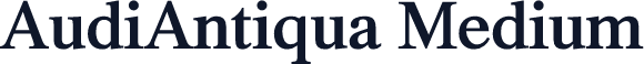 AudiAntiqua Medium