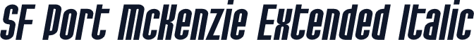 SF Port McKenzie Extended Italic