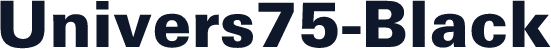 Univers75-Black