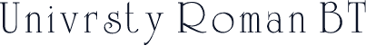 Univrsty Roman BT