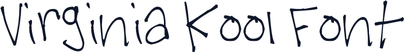 Virginia Kool Font