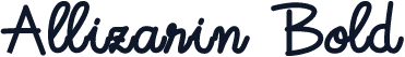Allizarin Bold