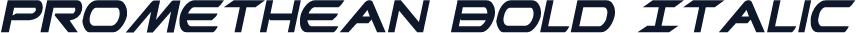 Promethean Bold Italic