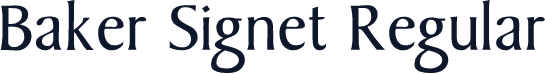 Baker Signet Regular
