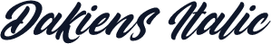 Dakiens Italic