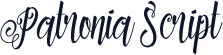 Patronia Script