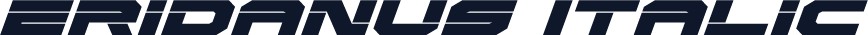 Eridanus Italic