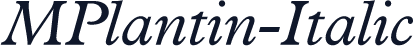 MPlantin-Italic