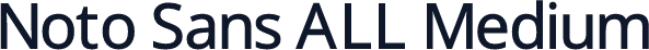 Noto Sans ALL Medium