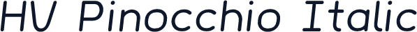 HV Pinocchio Italic