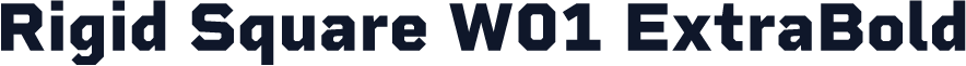 Rigid Square W01 ExtraBold