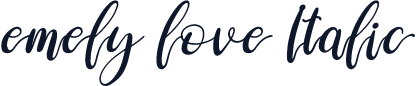 emely love Italic