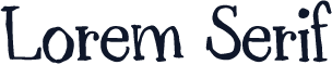Lorem Serif