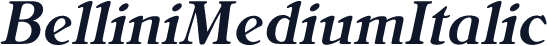 BelliniMediumItalic