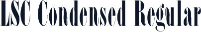 LSC Condensed Regular