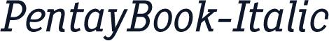 PentayBook-Italic