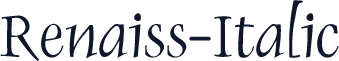 Renaiss-Italic