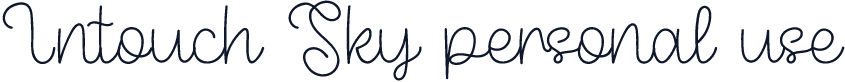 Intouch Sky personal use