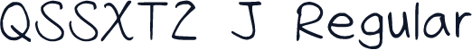 QSSXT2 J Regular