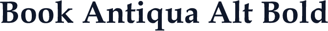 Book Antiqua Alt Bold