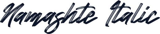 Namashte Italic
