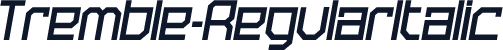 Tremble-RegularItalic