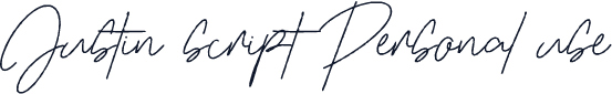 Justin script Personal use
