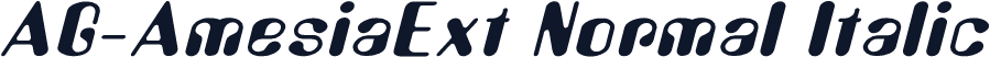 AG-AmesiaExt Normal Italic