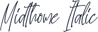 Midthome Italic