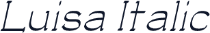 Luisa Italic
