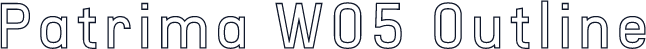 Patrima W05 Outline