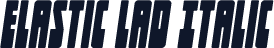 Elastic Lad Italic