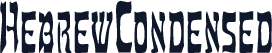 HebrewCondensed