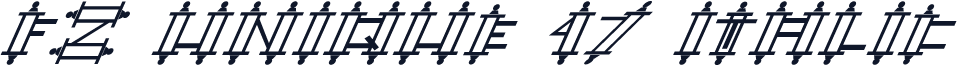 FZ UNIQUE 47 ITALIC