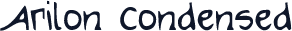 Arilon Condensed