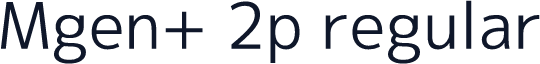 Mgen+ 2p regular