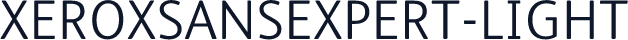 XeroxSansExpert-Light