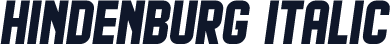 Hindenburg Italic