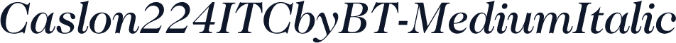 Caslon224ITCbyBT-MediumItalic