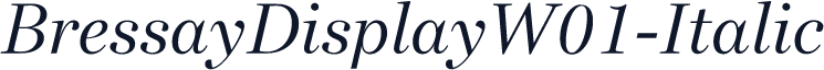 BressayDisplayW01-Italic
