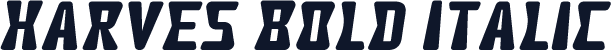 Harves Bold Italic