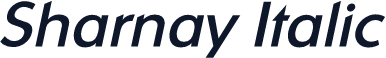 Sharnay Italic