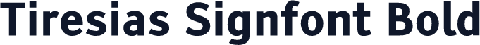 Tiresias Signfont Bold