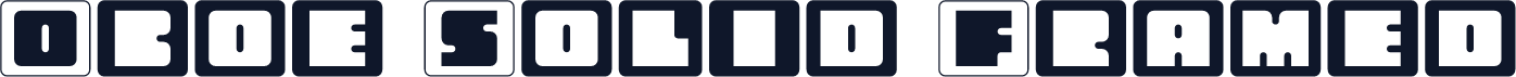 Oboe Solid Framed