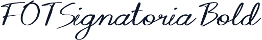 FOTSignatoriaBold
