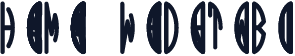 HaroldsMonograms-WhiteOvalTwoBold